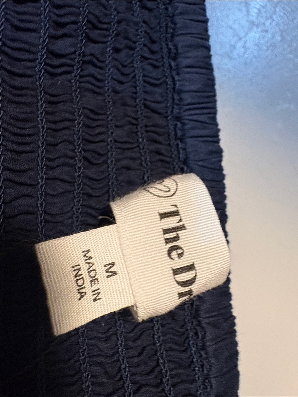 Strapless Navy Bubble Hem Party Dress - Picture 7 of 8